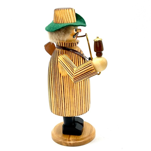 Erzgebirgische Volkskunst Hunter Handmade Incense Smoker - Picture 2 of 7